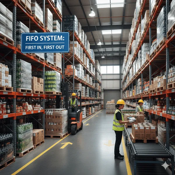 FIFO in Warehouse for Food and Beverage